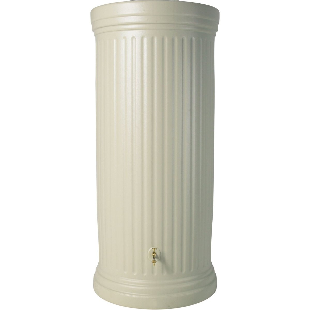 GARANTIA Säulen - Regentonne 2.000 Liter, Sandbeige - SHW - FIRE