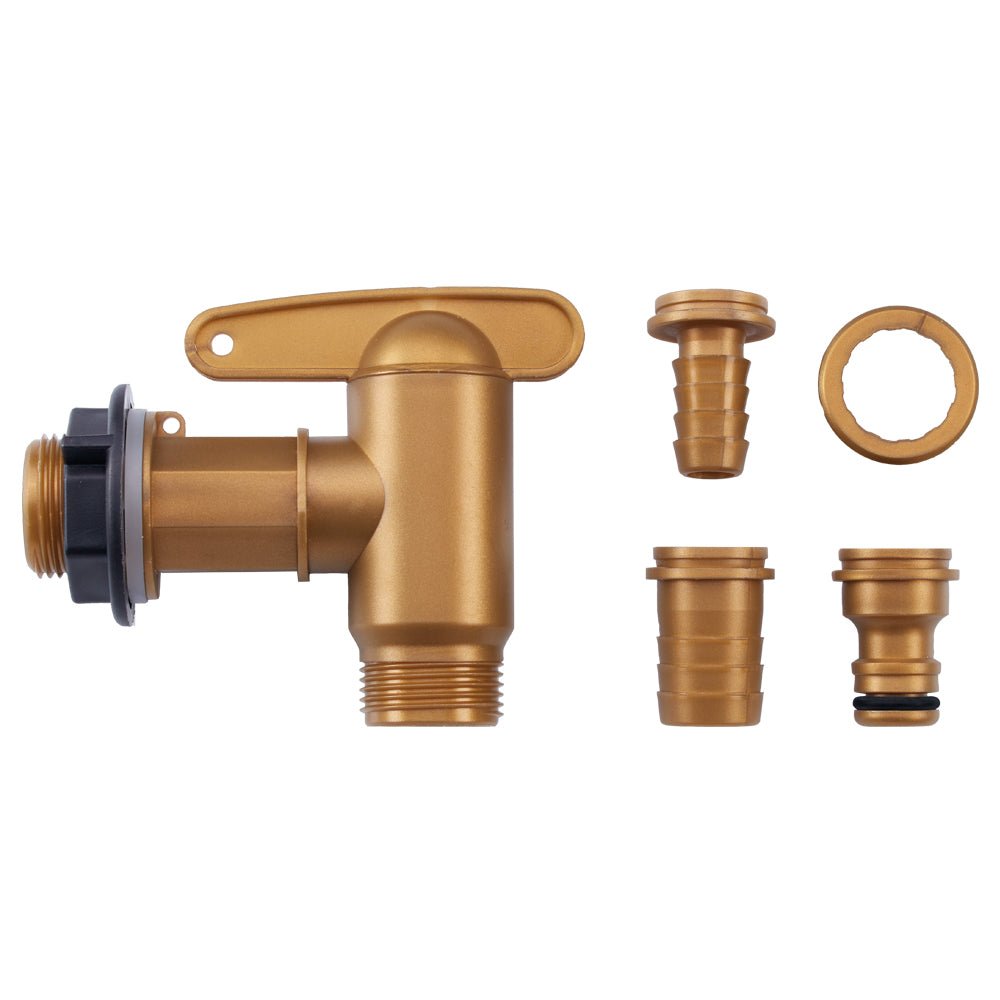 GARANTIA AQUA QUICK Auslaufhahn 3/4'' Set - SHW - FIRE