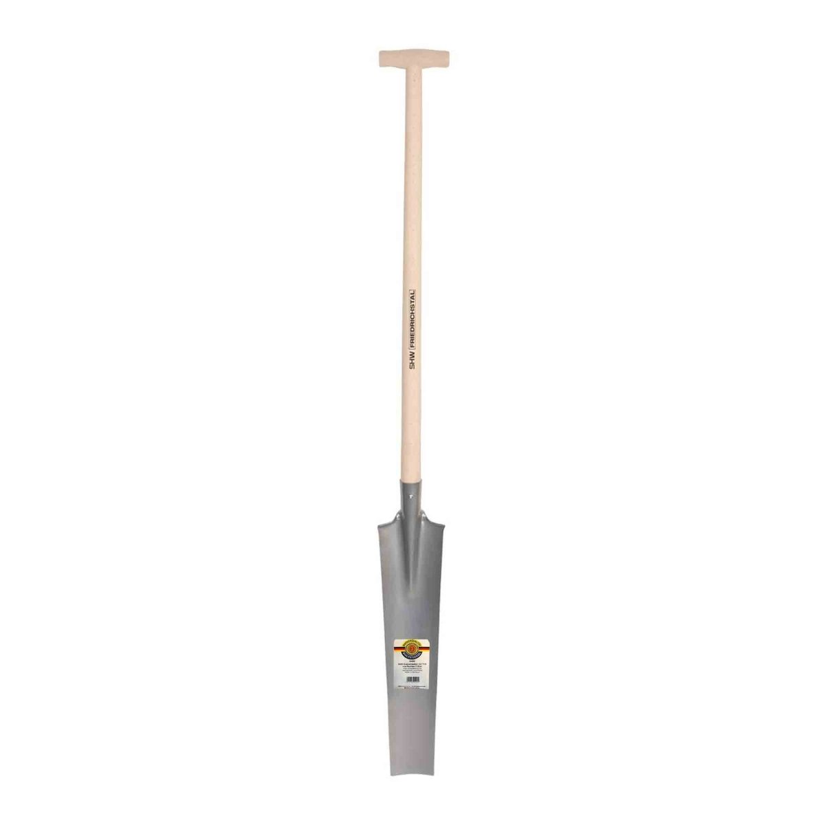 SHW Drainierspaten mit Tritt und Buchenstiel 90 cm - SHW - FIRE