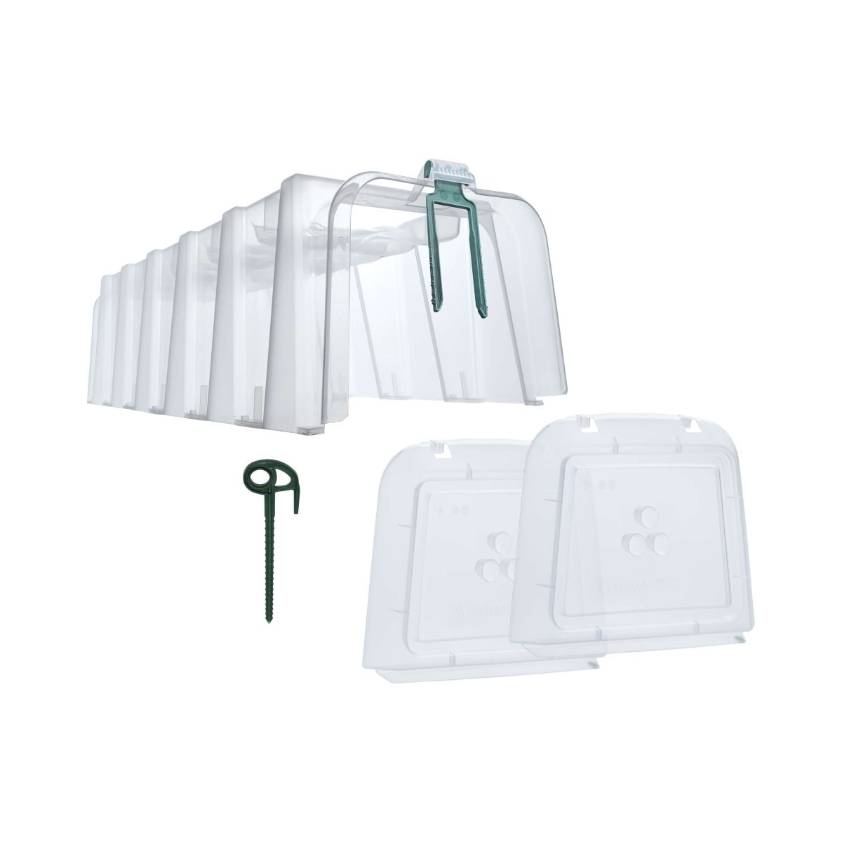GARANTIA SUNNY Pflanztunnel 5er - Komplettset - SHW - FIRE