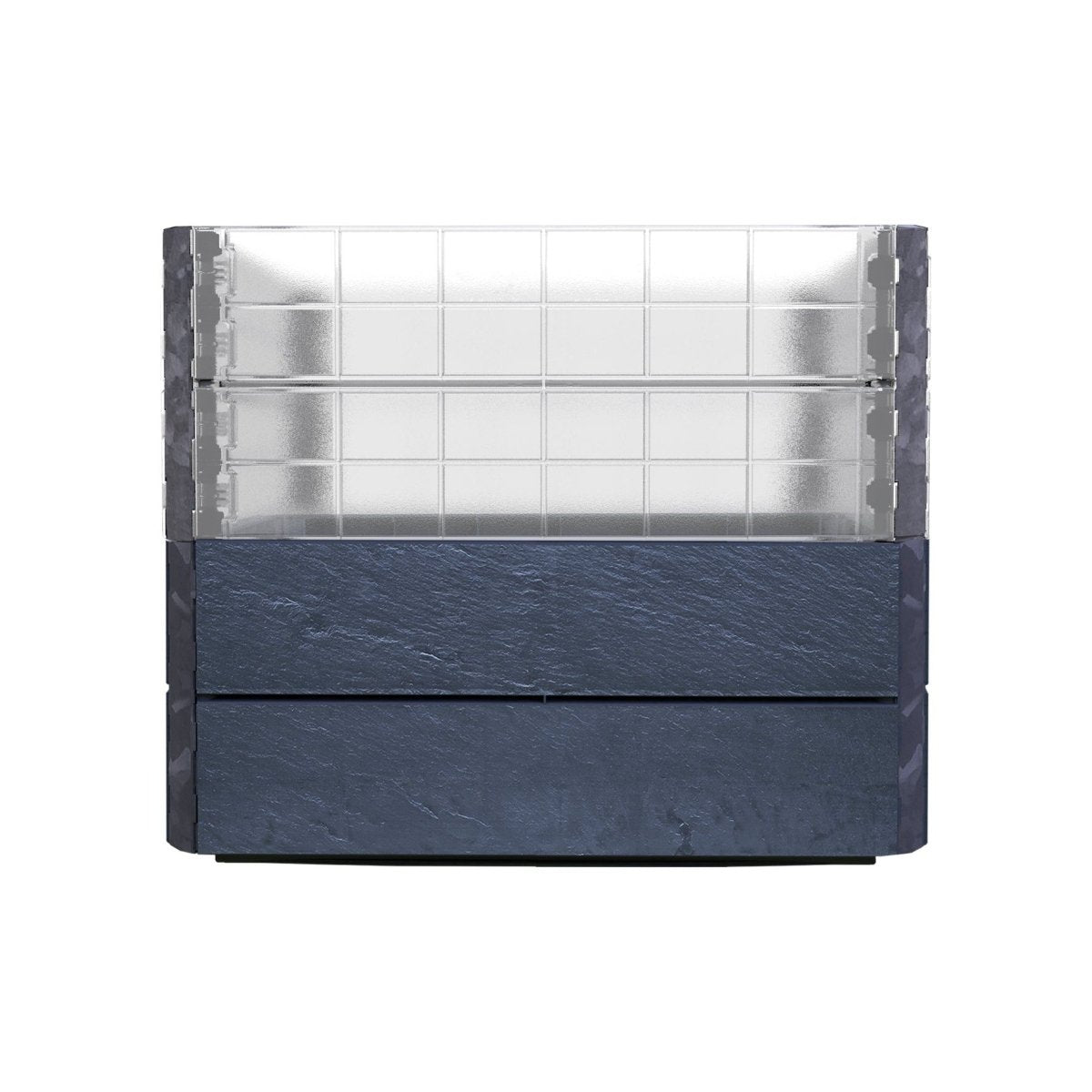 GARANTIA Hochbeet mit Wachstumsmodul & Wassersparsystem QUADRO TURBO S 50 - SHW - FIRE