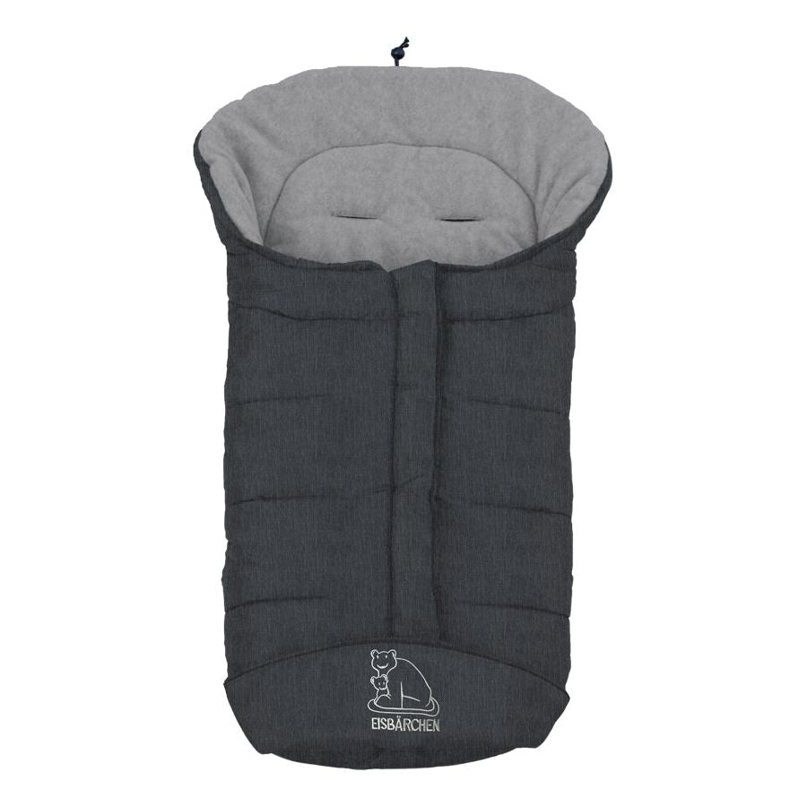 Ress Schlittensack "Eisbärchen" grau - SHW - FIRE